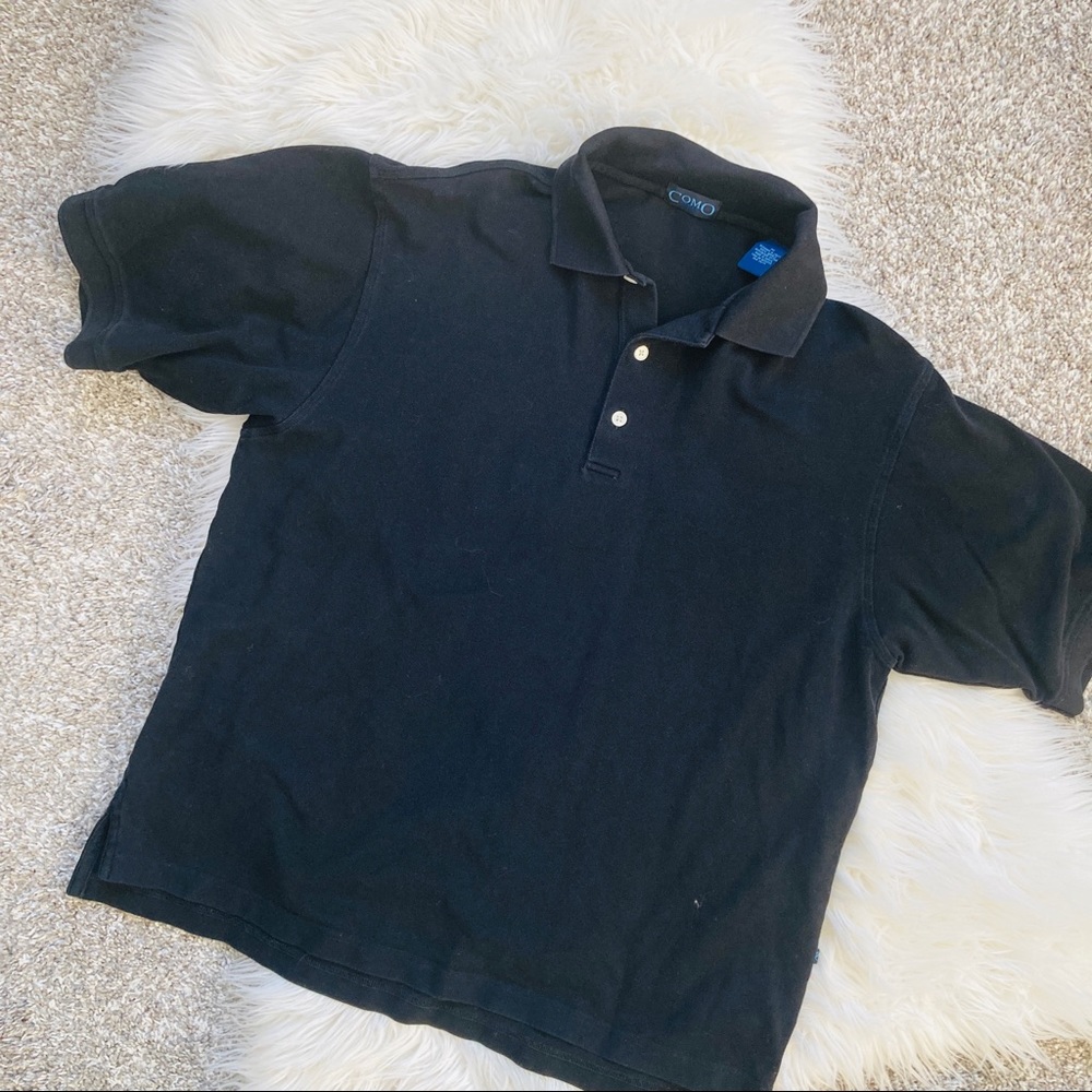 Como Sport | Men’s Black Polo